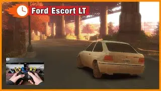 Volta Rápida #10 - Ford Escort LT (GTA 4 gameplay com controle de PS3 no PC)