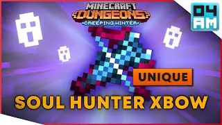 SOUL HUNTER CROSSBOW UNIQUE Full Guide & Where To Get It in Minecraft Dungeons Creeping Winter DLC