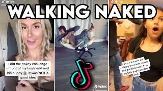 Walking naked in front of partner challenge | TikTok Compilation