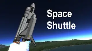KSP: 1.0.5 Stock MK3 Space Shuttle Launch (With 