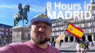 A Day in MADRID, SPAIN. Was it worth it? 🇪🇸
