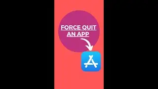 How to force quite an app when it's stuck| Macbook. #shorts