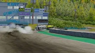 someone sent it abit to hard at Ebisu / assetto corsa / thrustmaster / t150
