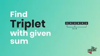 Find triplet with given sum |  C program | Bangla