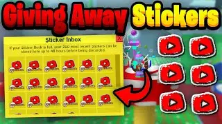 *YOUTUBE STICKER* GIVEWAY ⚠️JOIN WHILE YOU CAN⚠️Beesmas Update