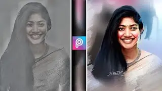 PicsArt Digital oil painting Photo editing || PicsArt oil paint new editing || face smooth editing