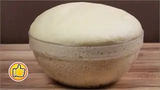 Yeast Dough for Pies, Buns, Crescents, Cheesecakes, and Easter Bread