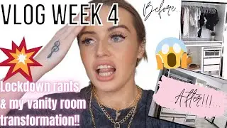 VLOG 4 | GYM RANT & VANITY ROOM MAKEOVERS! | THAT VAIN GAL