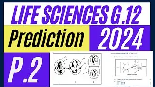 2024 LIFE SCIENCES EXAM PREDICTION 2024  PAPER 2 GRADE 12 THUNDEREDUC BY  M SAIDI