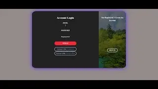 How To Create Sign-Up & Sign-In Form In HTML & CSS With Javascript (Part-2)  -Ak Tutorial