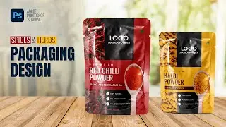 Product Packaging Design in Photoshop | Photoshop Tutorial in Hindi