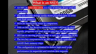 What is an SSD?