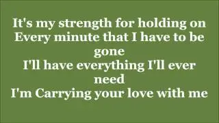 George Strait Carrying your love