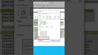 Change part of a Word Document to Landscape
