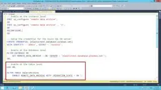 SQL On The Edge #4 - SQL 2016 Stretch Database