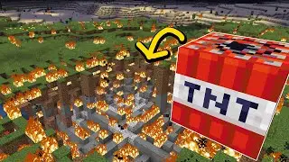 I Tried To Upgrade TNT In Minecraft...