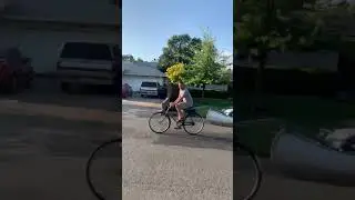 Raleigh Bike Towing Canoe 2