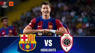 Barcelona vs Antwerp | 5-0 | UEFA Champions League Highlights | LiveScore