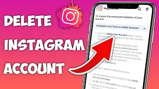 How To Delete Instagram Account 2023