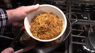 Chow Mein with Bean Sprouts & Shallots