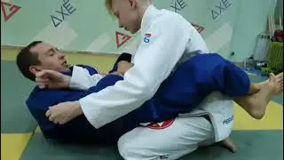 BJJ Armbar from the closed guard | Армбар из закрытого гарда Джиу джитсу