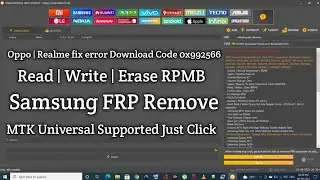 UnlockTool BIG Update | Oppo Realme FIX Error | Samsung FRP Remove
