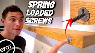 FRONT Mounted Floating Shelf