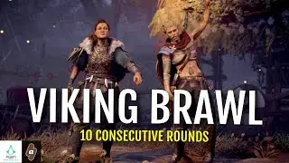 All 10 Viking Brawl Consecutive Rounds (No Commentary Gameplay) | Assassin's Creed Valhalla