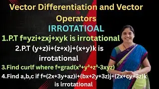 IRROTATIONAL VECTORS