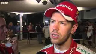 2015 Abu Dhabi - Post-Race: Sebastian Vettel