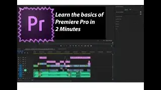 Learn the Basics of Premiere pro in 2 minutes