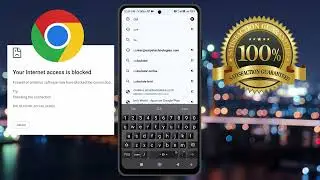 chrome internet blocked. how to solve 2024
