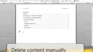 Remove Page Numbers, Headers and Footers
