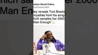 Burna Boy reveals Toni Braxton gets 60% of royalties from Last Last