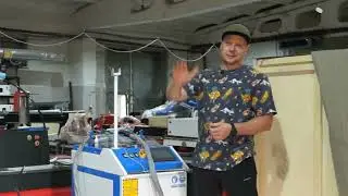 Лазерная сварка + резка + чистка металла 3 в 1. ЧПУ24