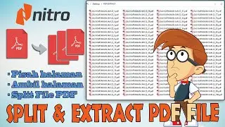 Split PDF, CARA MEMISAH 1 FILE PDF MENJADI PER HALAMAN