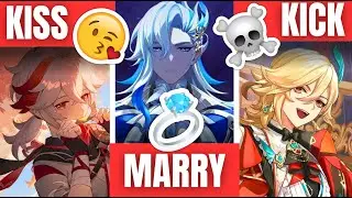 KISS😘, MARRY💍, KICK☠️ [GENSHIN IMPACT GAME]