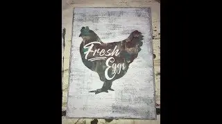 Hot Mess Tutorial for Kitchen Sign