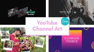 How to create a professional YouTube Channel Art for free | Step by Step procedure | #Canva