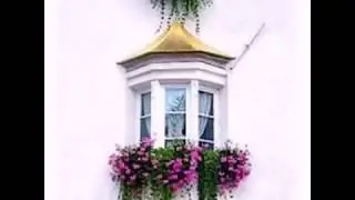 çiçəkli balkonlar