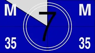 Adobe Premiere: How to build animated countdown counter.