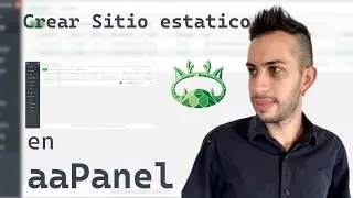 aaPanel - Crear Sitio Estático