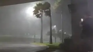 L'Ouragan Laura a atteint la lousiane ! (#Hurricane #Laura in Sulphur #Louisiana)