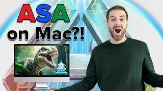 Playing Ark: Survival Ascended on Mac (high graphics settings)