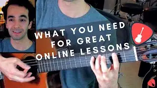 What You Need to Teach Guitar Online 