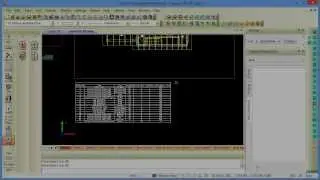 AEC Schedule Table Export in Caddie AEC Architecture .dwg software