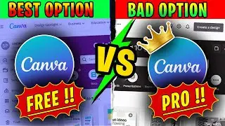 Canva Free VS Canva Pro - What's the Difference (Fully Explained)
