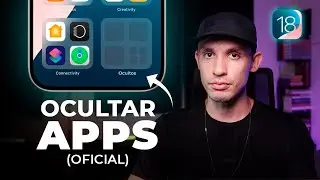Como OCULTAR E BLOQUEAR APLICATIVOS no IPHONE! (Função OFICIAL IOS 18)