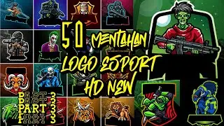 BAGI BAGI 50 MENTAHAN LOGO FF ESPORT HD TERBARU 2021 PART3