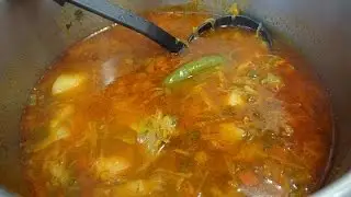 How to cook borsht  in pressure cooker!